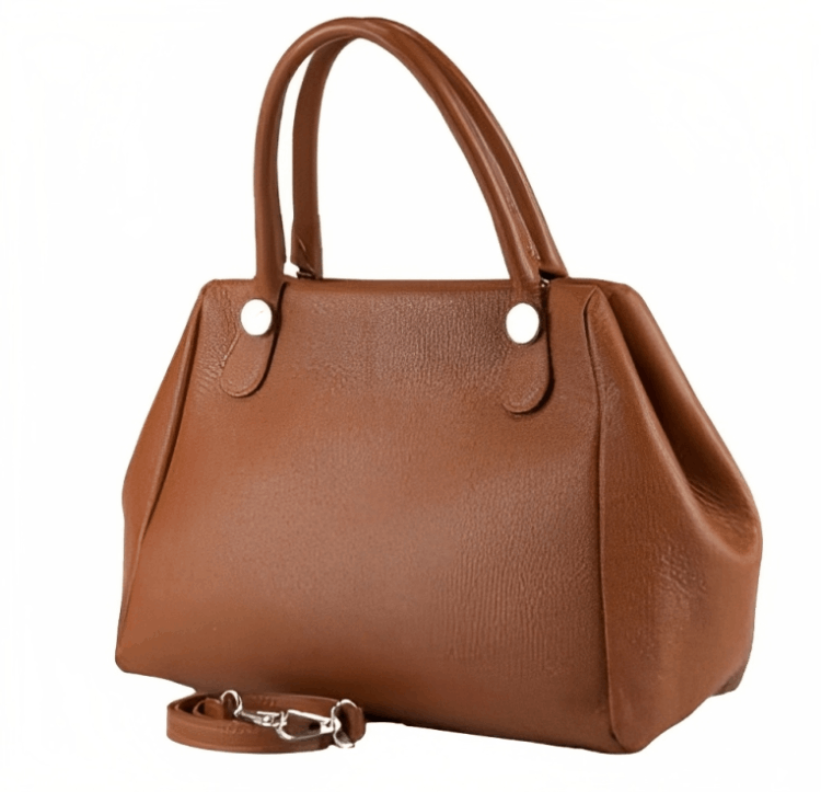 luxury leather shoulder bags made in Italy for reseller, private label or wholesale    modaprivatelabel.com